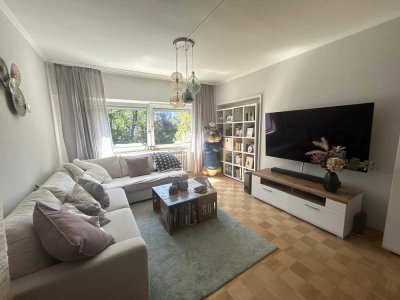 ***Sachsenhausen-Süd*** 3-Zimmer-Wohnung mit zwei Balkonen im gepflegten 4-Familienhaus