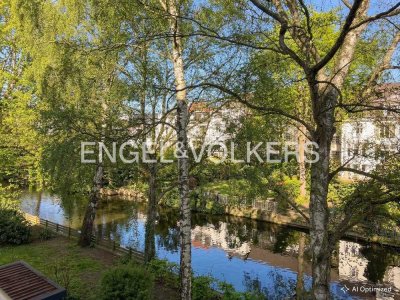 Zwischen Alster und Leinpfadkanal!