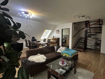 Charmante Maisonette mit Balkon im Herzen von Balzheim