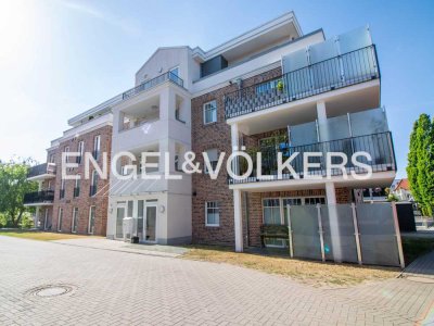 Neuwertige 3-Zimmer Erdgeschosswohnung mit Terrasse und Tiefgaragenstellplatz in 
zentraler Lage