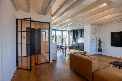 Über den Dächern - Neubaukomfort trifft Altbaucharme - Penthouse mit Dachterrasse