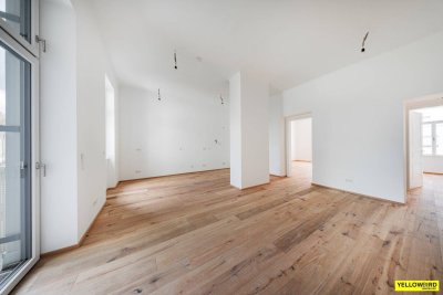 Der Schuberthof | 98m² Wohnfläche | 8m² Balkon | 4 Zimmer | Altbau-Renaissance in der Stadt Korneuburg