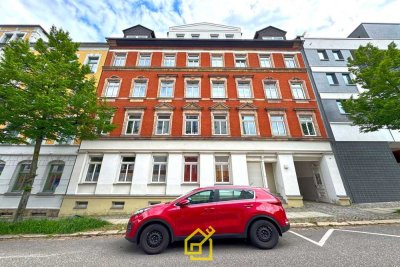 Altbau trifft Wohnkomfort – Maisonettewohnung mit Balkon auf dem beliebten Kaßberg