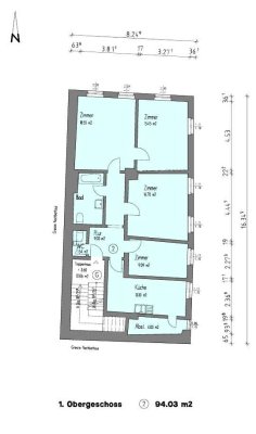 Schöne Altbau 4-Zimmer-Wohnung mitten im Herzen von Gengenbach