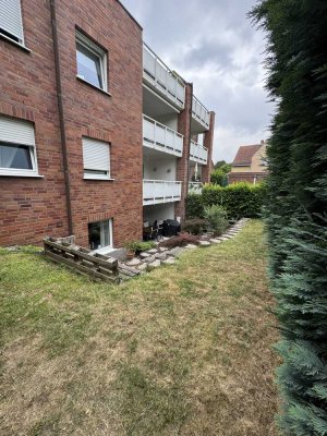 Sanierte Souterrainwohnung mit Garten