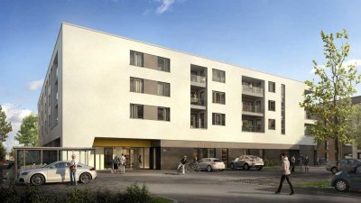 Schöne 3-Zimmer-Neubauwohnung mit EBK und Balkon