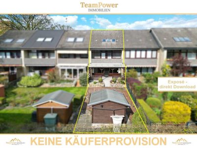 Jetzt schnell sein! Familienreihenhaus zum fairen Preis!