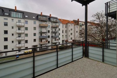 Vermietet mit großem Balkon