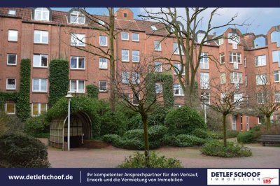 Vermietete 3-Zimmer-ETW mit Tiefgaragenstellplatz in der Wohnanlage "Eiche" im Kieler Zentrum