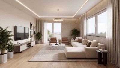 Lichtdurchflutete 4-Zimmer-Wohnung mit großzügigem Balkon und hochwertiger Ausstattung