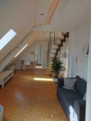 Möblierte Maisonette-Wohnung mit neuer Ausstattung