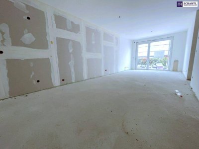 Grün I Urban I Chic: Exklusive 4-Zimmer-Gartenwohnung im Herzen von Schwechat! Nachhaltig, hochwertig und überraschend ruhig!