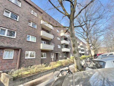 Charmante 2-Zimmer-Wohnung mit Wohnküche und zwei Balkonen