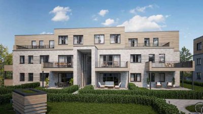 Erstbezug: Moderne 3-Zimmer-Wohnung im 1. OG mit Balkon in Top-Lage von Beckum