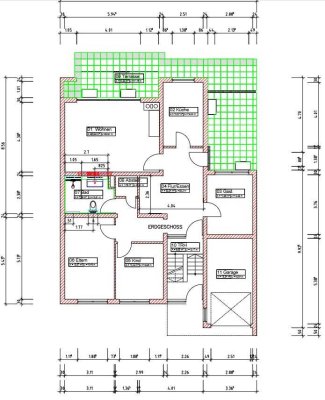 Moderne Erdgeschosswohnung mit Garten & Terrasse direkt am Wald | EBK | Garage | Keller