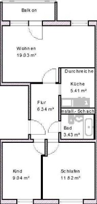 Wohnungsangebot Silberschlagstraße 1