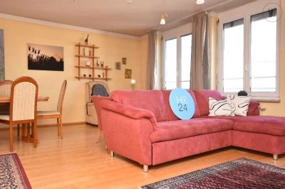Möblierte 2-Zimmer-Wohnung in zentraler Lage in Kempten mit Tiefgaragenstellplatz