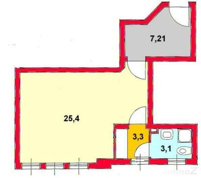 Provisionsfreie Großgarconniere mit Gartenbenützung bei UNI