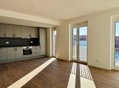 Neubau-Gebiet Hannover KRONSRODE: Einbauküche, Süd-Loggia, Fußbodenheizng, Gäste-WC, Lift, Kellr, TG