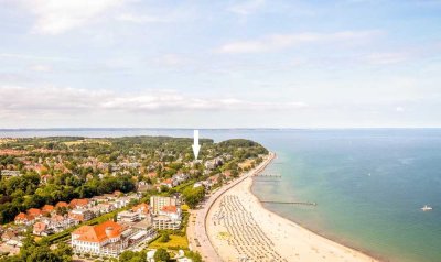 Strandnahe moderne und großzügige
2,5-Zimmerwohnung mit Tiefgaragenstellplätzen