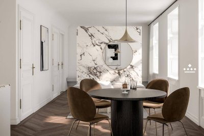 MINI FLATS: Elegantes Studio im revitalisierten Altbau