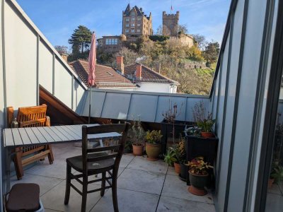 Helle 2,5-Zimmer-Wohnung mit Terrasse und mehreren Balkonen in Bingen – ab 1. Januar 2026