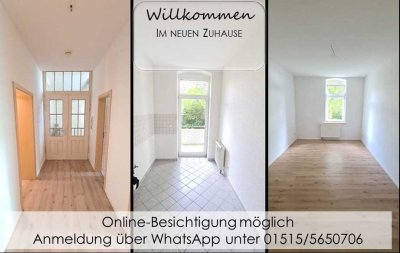 Interesse? Attraktive Drei-Zimmer-Wohnung mit Balkon