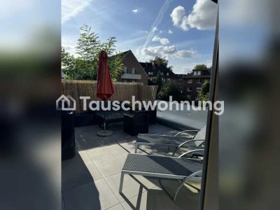 Tauschwohnung: Gemütliche 2-Zimmer-Flat in Münster-Mitte mit Dachterrasse
