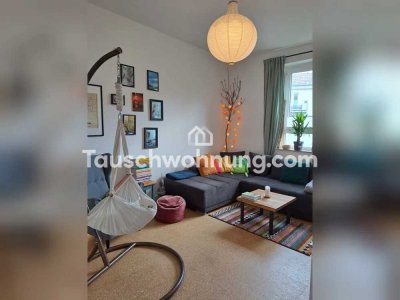 Tauschwohnung: Schöne Wohnung mit Gemeinschaftsgarten / beliebtes Viertel