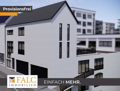 Außergewöhnliches Neubauprojekt - 4-Zimmer-Wohnung mit besonderem Grundriss!
