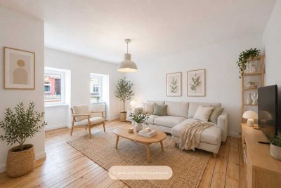 Frisch renovierte 2-Zimmer-Wohnung * WG-geeignet * neue Küche * Gemeinschaftsgarten * tolle Lage