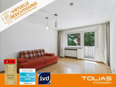 Solide Kapitalanlage mit Entwicklungschance – 1-Zimmer-Wohnung mit Balkon & Stellplatz in Gerlingen