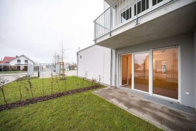 Neubauwohnung im Erdgeschoss mit Terrasse und Fußbodenheizung