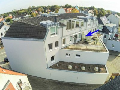 Alpers Immobilien: 4-Zimmer Wohnung mit großer traumhafter Dachterrasse nähe Speckenbütteler Park