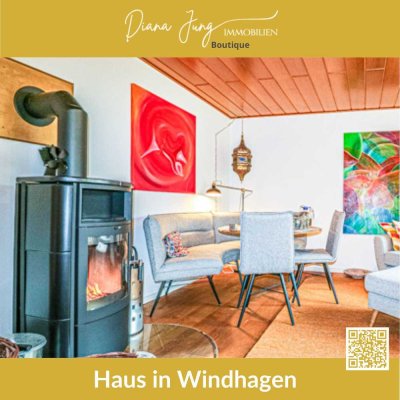 DJI: Wohlfühloase mit Kaminofen und traumhaftem Garten