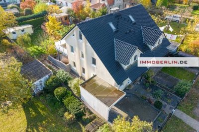 IMMOBERLIN.DE - Exzellentes Haus in KfW-60-Niedrigenergiebauweise mit Südgarten in familiärer Lage