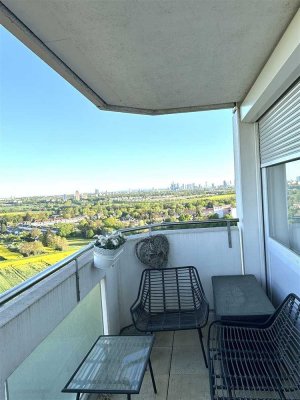 Hoher Wohncomfort, gepfl. Anl, Weitblick Taunuspanorama u. Skyline,  Balkon, TG, *bezugsfrei*