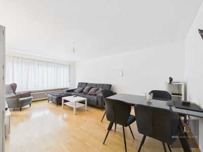 Helle 3-Zimmer-Souterrainwohnung mit Balkon in ruhiger Lage