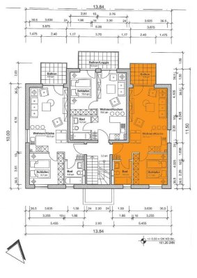 Mayence-Immobilien: Hell und modern... 2 Zimmerwohnung mit Balkon und Einbauküche!