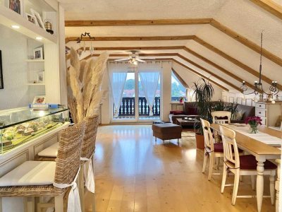 Tolle 4 Zimmer Dachgeschosswohnung mit exklusivem Blick über Gersthofen!