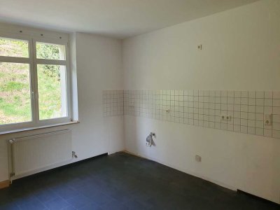 Eine helle Wohnung mit großer Wohnküche wartet auf Sie!