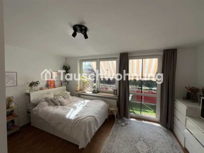 Tauschwohnung: Einzimmerwohnung mit Balkon