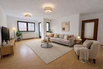 Zentrumsnah mit schönem Balkon - 2 Zimmerwohnung mit Stellplatz