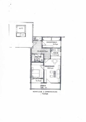 Stilvolle,  renovierte 3-Zimmer-Wohnung in Augsburg ab 01.01.2026 zu vermieten