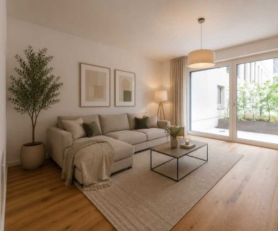 Mainzer Zollhafen: Voll möbliertes 2-Zimmer-Business-Apartment in Mainz – Ideal für Professionals