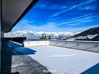 Erstbezug: 360°-Bergpanorama auf ca. 136 m² Dachterrasse – Wohnen auf höchstem Niveau im Penthouse der Superlative