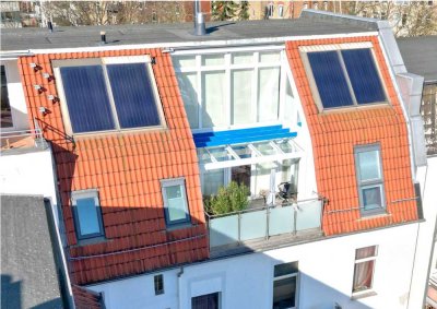 Dachterrassen-Maisonette mit Kamin in Toplage –  seltene Gelegenheit