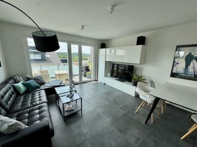 Moderne 2-Zi-Wohnung mit traumhafter Aussicht vom Südbalkon, EBK, Aufzug, Carport - PROVISIONSFREI