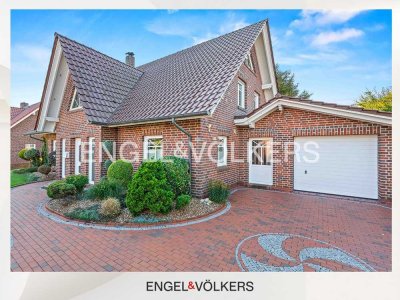 Gepflegtes Einfamilienhaus mit erholsamem Blick ins Grüne