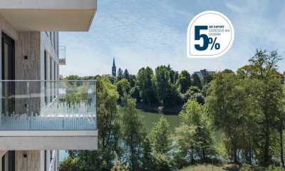 Modern investieren: effizient, gefördert, steuerlich attraktiv! 2-Zimmer-Wohnung im EH 40-Standard.